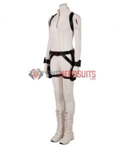 OneHeroSuits Black Widow 2020 Cosplay Costumes Natasha White Cosplay Suit Movie Level