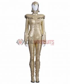 OneHeroSuits Diana Prince Copper Color Cosplay Boots Wonder Woman 1984 Cosplay Shoes Costumes