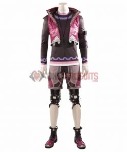 1herosuits Xenoblade Chronicles Cosplay Costumes Shulk Red Cosplay Suit