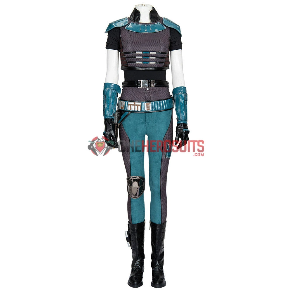 OneHeroSuits Costumes The Mandalorian Cara Dune Cosplay Boots Movie Level