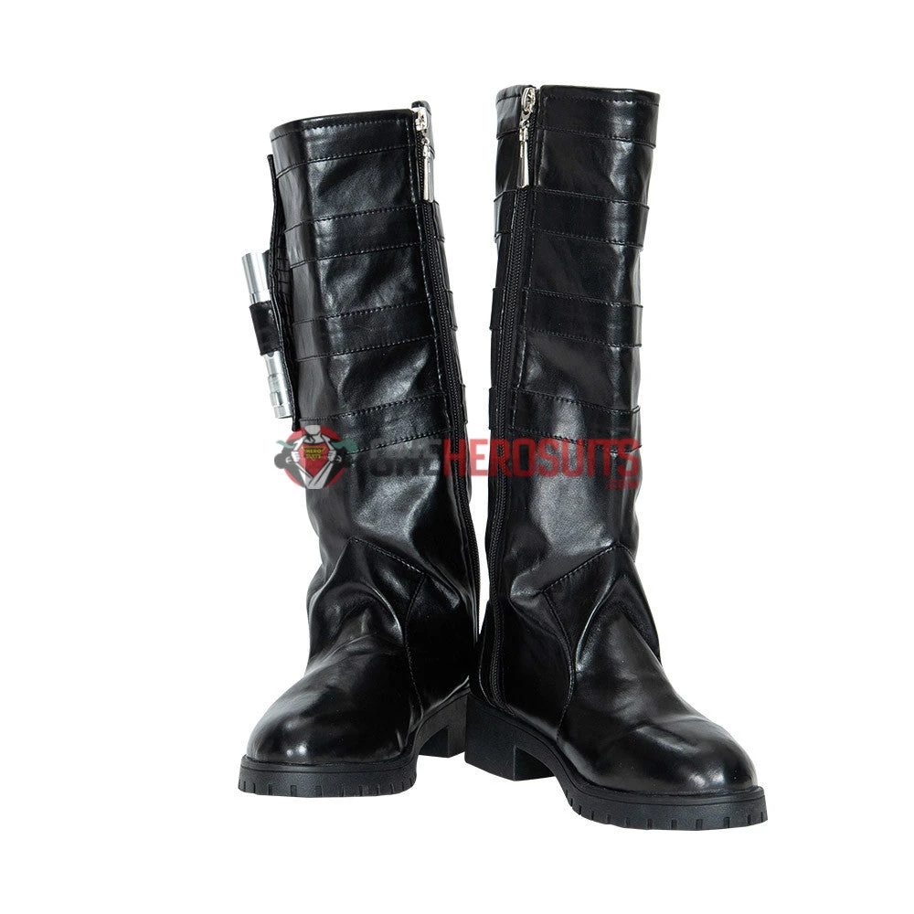 OneHeroSuits Costumes The Mandalorian Cara Dune Cosplay Boots Movie Level