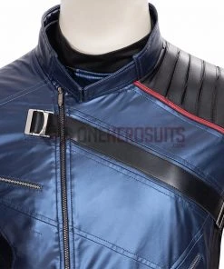 OneHeroSuits The Falcon And The Winter Soldier Cosplay Costumes The Winter Soldier Leather Suit