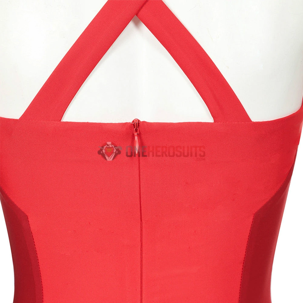 2021 WandaVision Wanda Cosplay Costume OneHeroSuits