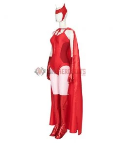 2021 WandaVision Wanda Cosplay Costume OneHeroSuits