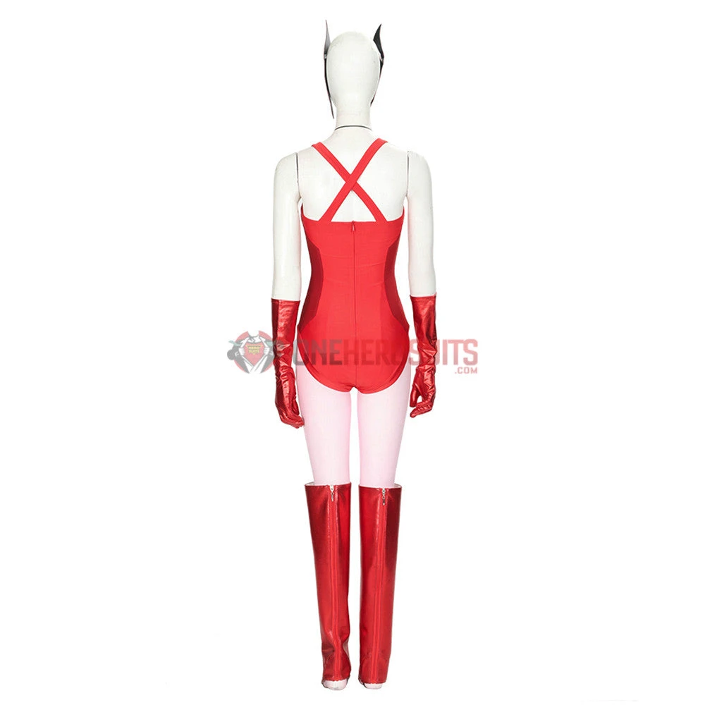 2021 WandaVision Wanda Cosplay Costume OneHeroSuits
