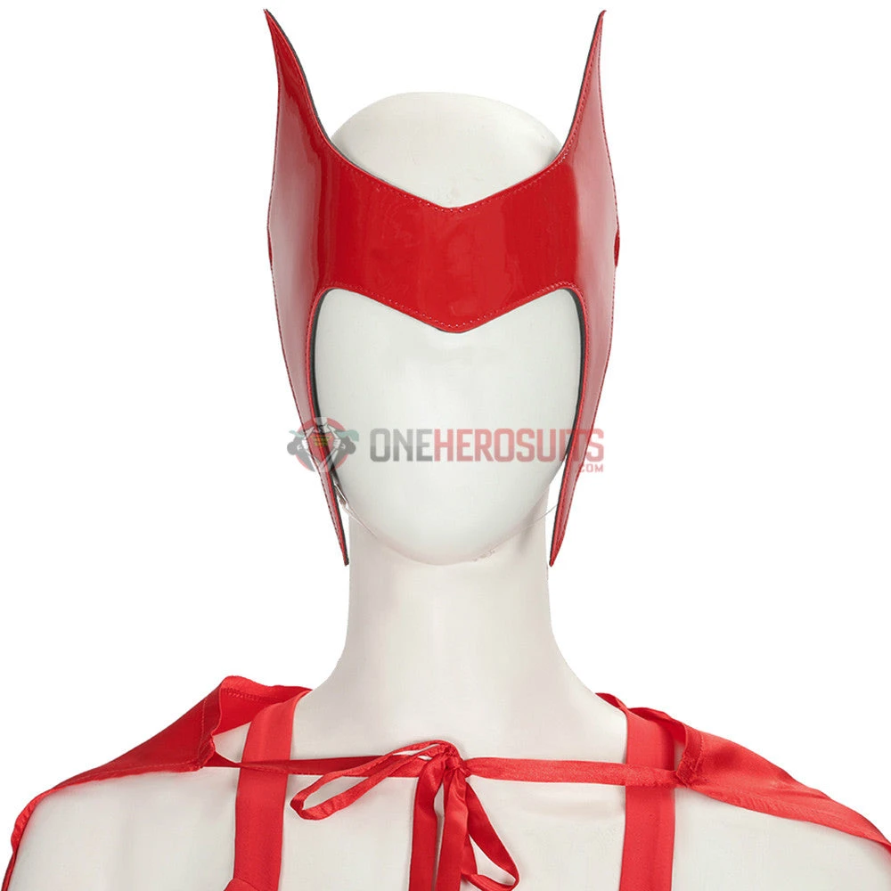 2021 WandaVision Wanda Cosplay Costume OneHeroSuits
