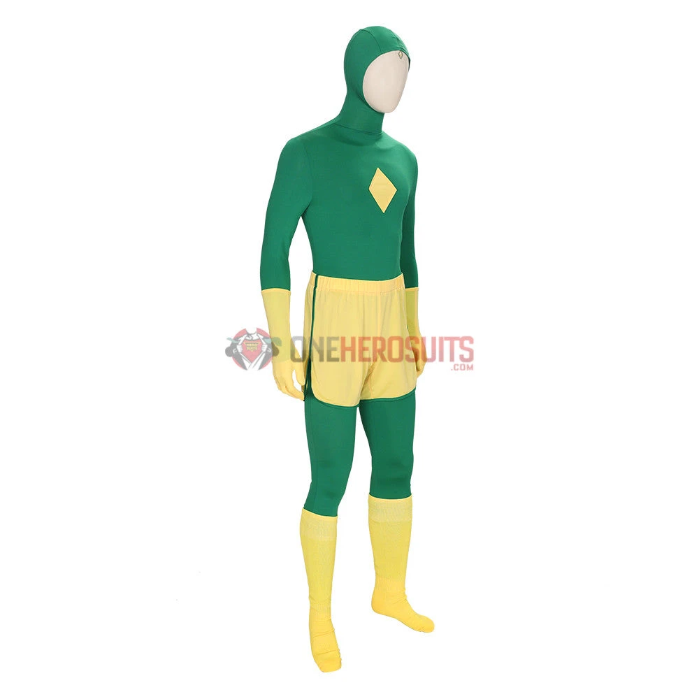 2021 WandaVision Vision Cosplay Costume OneHeroSuits