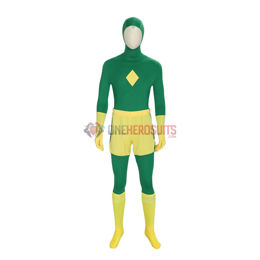 2021 WandaVision Vision Cosplay Costume OneHeroSuits