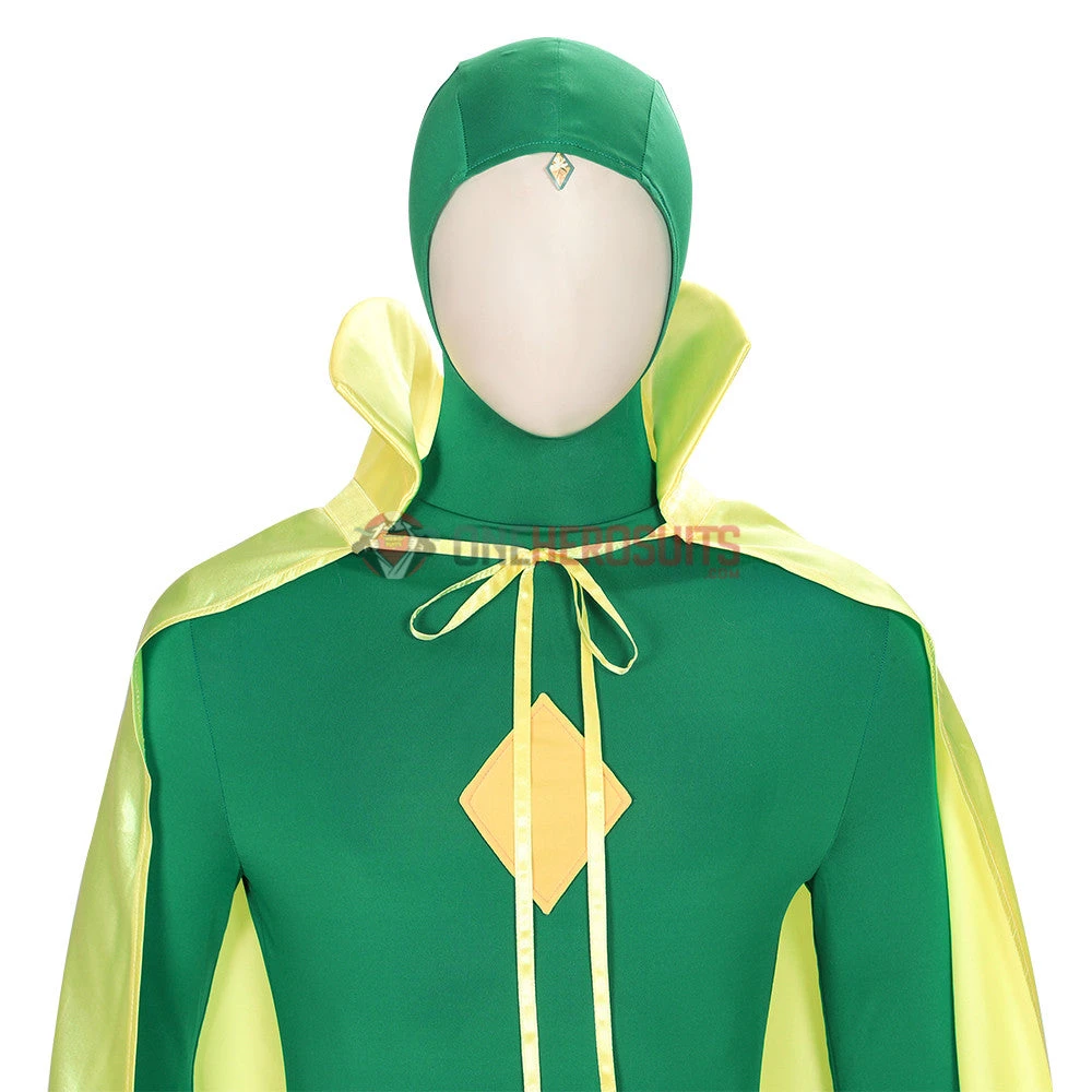 2021 WandaVision Vision Cosplay Costume OneHeroSuits