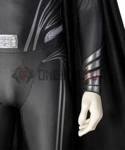 Justice League Superman Cosplay Costumes Superman Black OneHeroSuits
