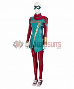 OneHeroSuits Ms.Marvel Kamala Khan Cosplay Costumes Top Level Suit