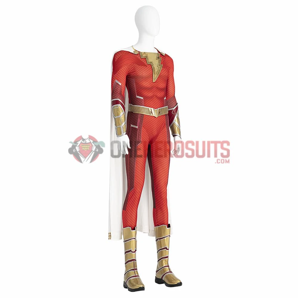 OneHeroSuits Shazam 2 Cosplay Costumes Shazam Fury Of The Gods Suits