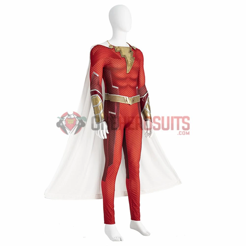 OneHeroSuits Shazam 2 Cosplay Costumes Shazam Fury Of The Gods Suits