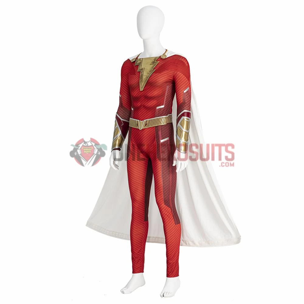 OneHeroSuits Shazam 2 Cosplay Costumes Shazam Fury Of The Gods Suits