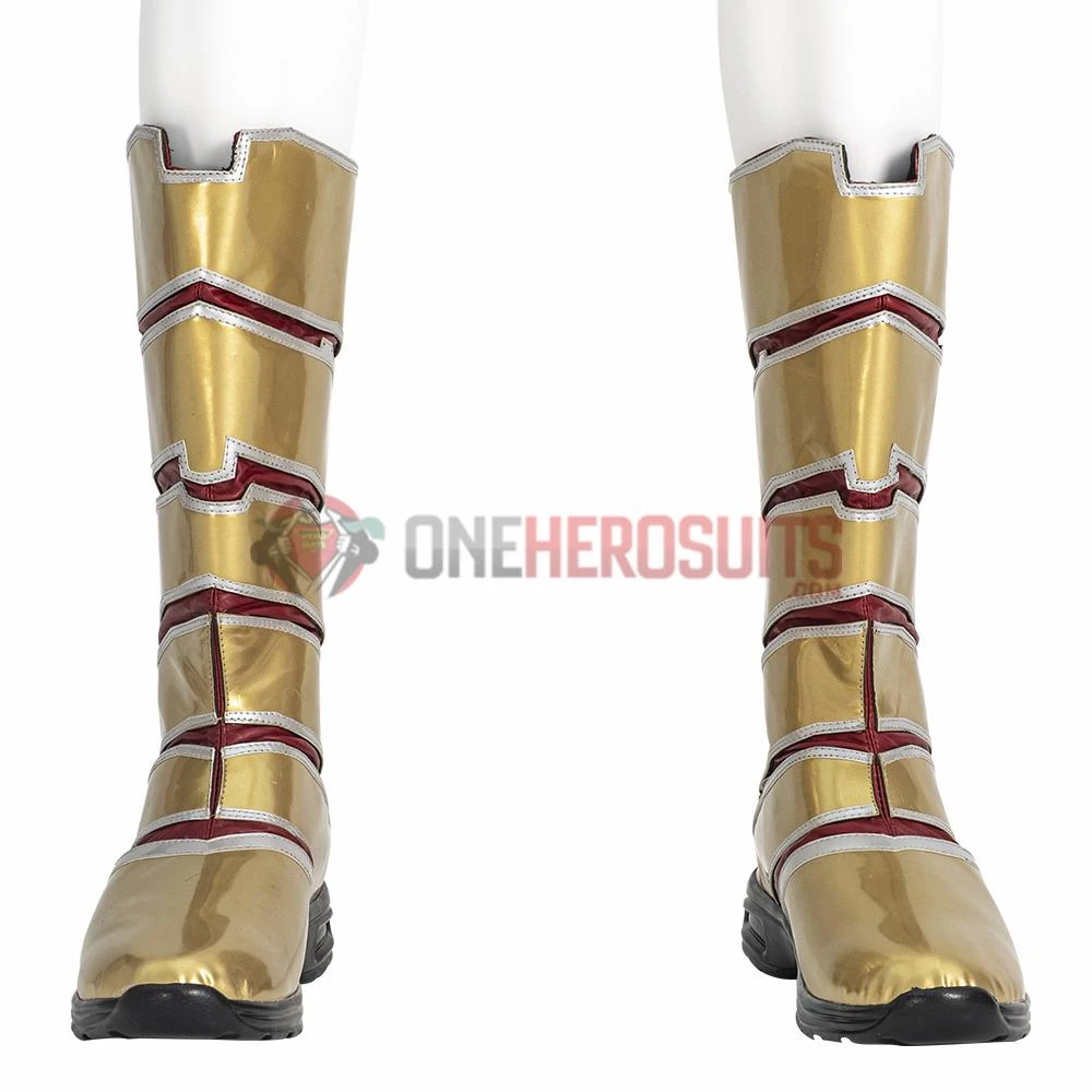 OneHeroSuits Costumes Shazam 2 Cosplay Boots Shazam Fury Of The Gods Shoes