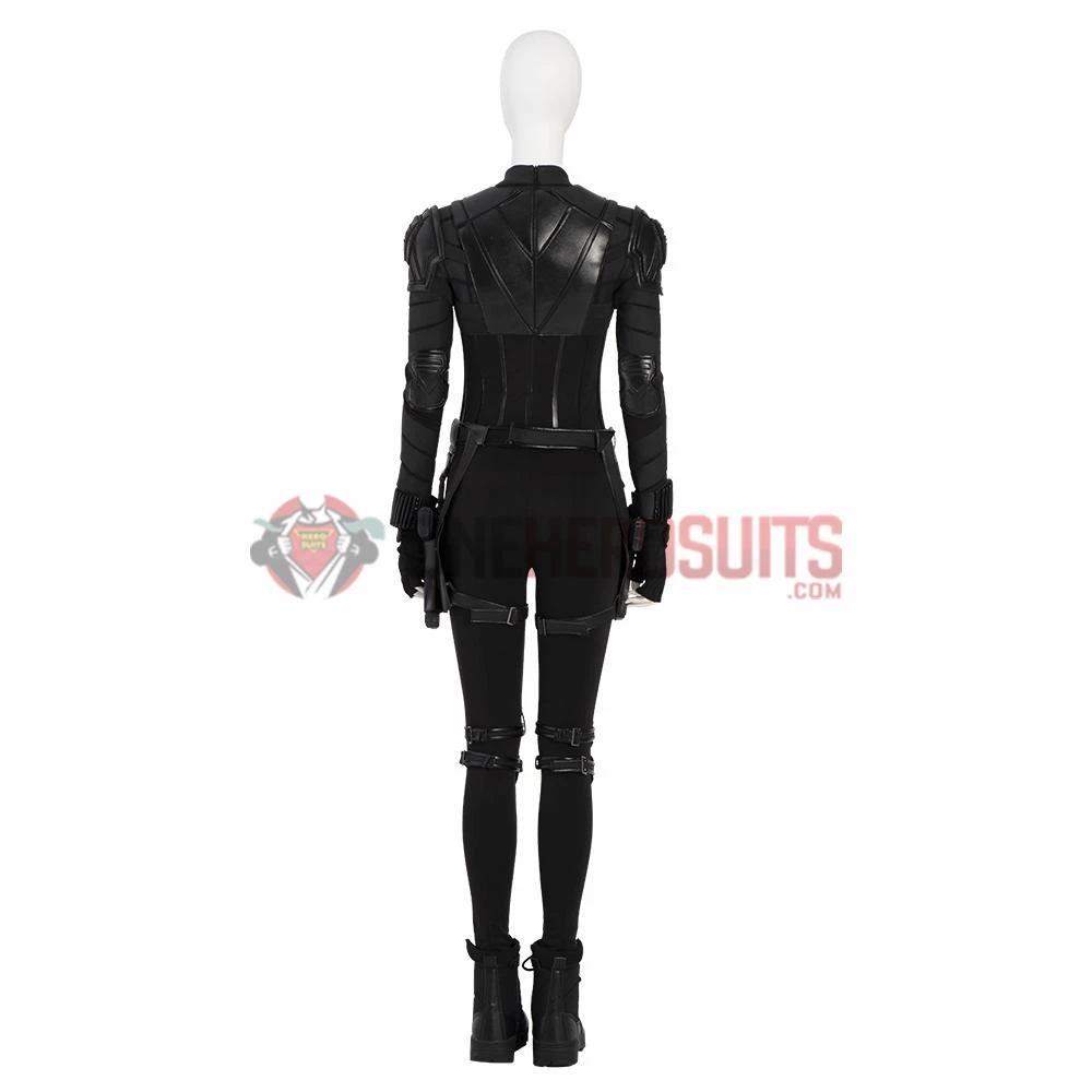 OneHeroSuits Black Widow 2021 Cosplay Costumes Yelena Belova Black Top Level Suit