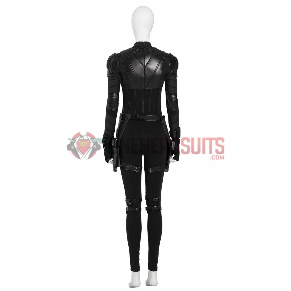 OneHeroSuits Black Widow 2021 Cosplay Costumes Yelena Belova Black Top Level Suit