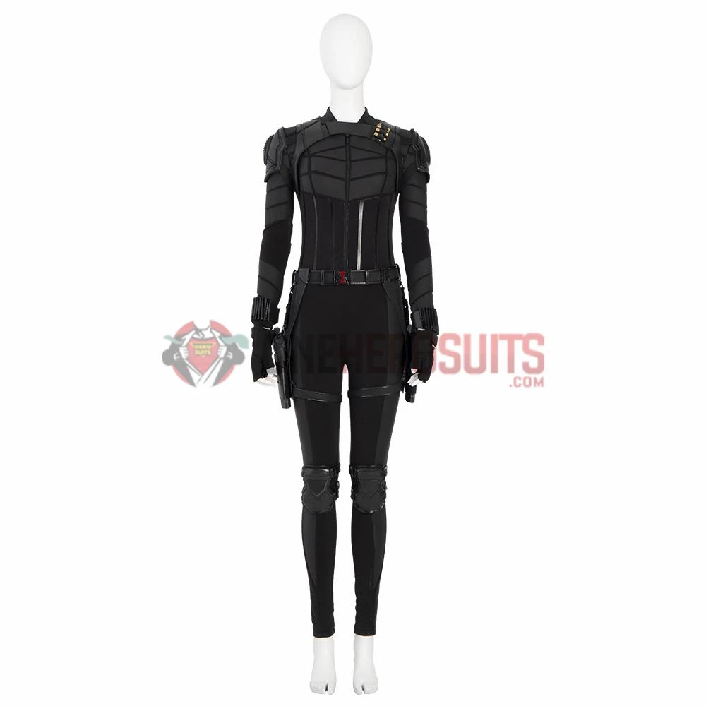 OneHeroSuits Black Widow 2021 Cosplay Costumes Yelena Belova Black Top Level Suit