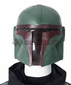 OneHeroSuits Costumes Mandalorian Boba Fett Cosplay Helmet Mandalorian Cosplay Props