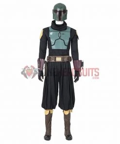 OneHeroSuits Mandalorian Boba Fett Cosplay Boots Mandalorian Top Level Shoes