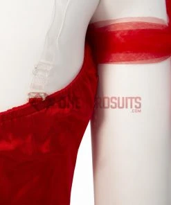 OneHeroSuits The Suicide Squad Red Dress Cosplay Costumes Harley Quinn Top Leval Suits