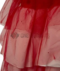 OneHeroSuits The Suicide Squad Red Dress Cosplay Costumes Harley Quinn Top Leval Suits