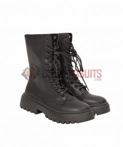 OneHeroSuits Costumes The Suicide Squad Red Dress Cosplay Boots Harley Quinn Top Leval Shoes