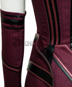 OneHeroSuits Wanda Costume WandaVision 2021 Scarlet Witch New Cosplay Suit Costumes