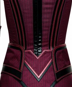 OneHeroSuits Wanda Costume WandaVision 2021 Scarlet Witch New Cosplay Suit Costumes
