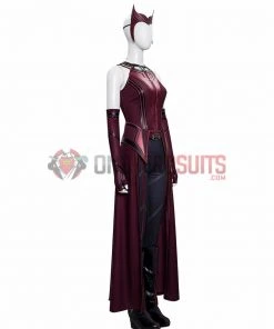 OneHeroSuits Wanda Costume WandaVision 2021 Scarlet Witch New Cosplay Suit Costumes
