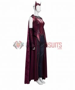 OneHeroSuits Wanda Costume WandaVision 2021 Scarlet Witch New Cosplay Suit Costumes