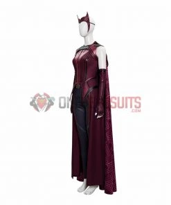 OneHeroSuits Wanda Costume WandaVision 2021 Scarlet Witch New Cosplay Suit Costumes