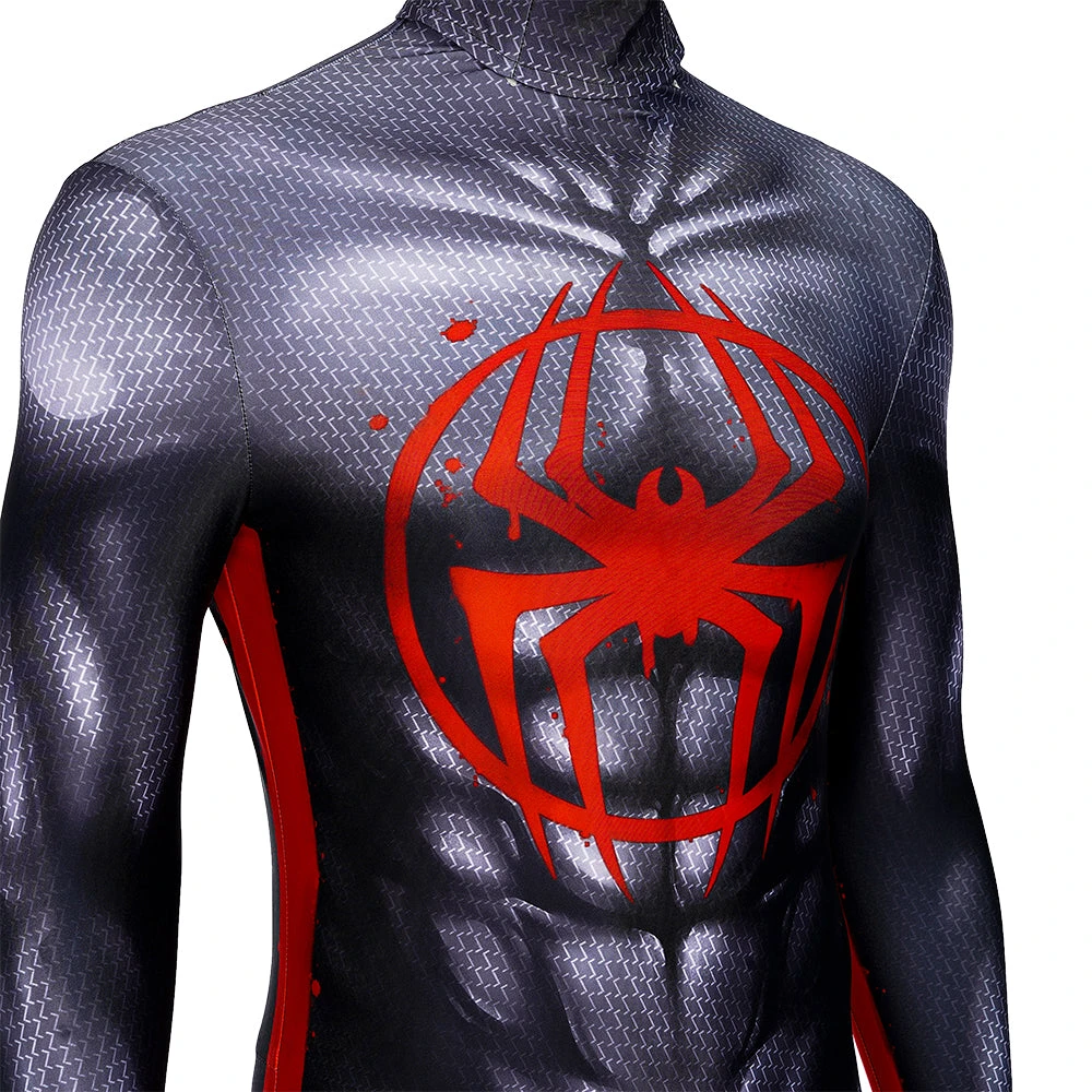 OneHeroSuits Spiderman Across The Spider-Verse Cosplay Costumes Black Spider Bodysuit