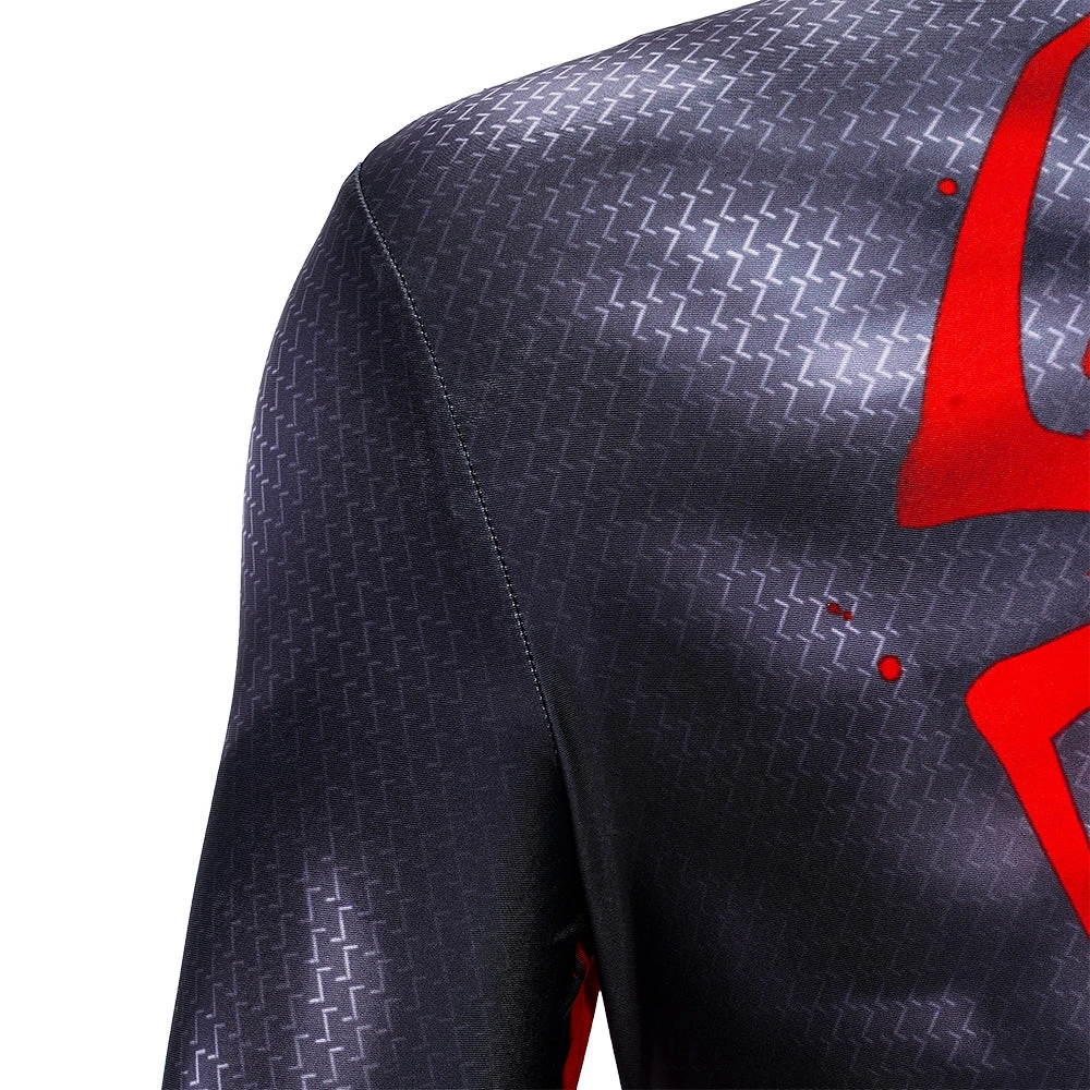 OneHeroSuits Spiderman Across The Spider-Verse Cosplay Costumes Black Spider Bodysuit