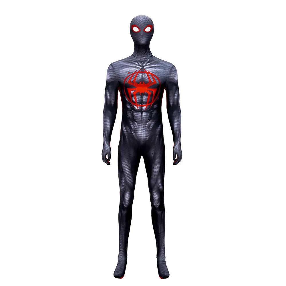 OneHeroSuits Spiderman Across The Spider-Verse Cosplay Costumes Black Spider Bodysuit