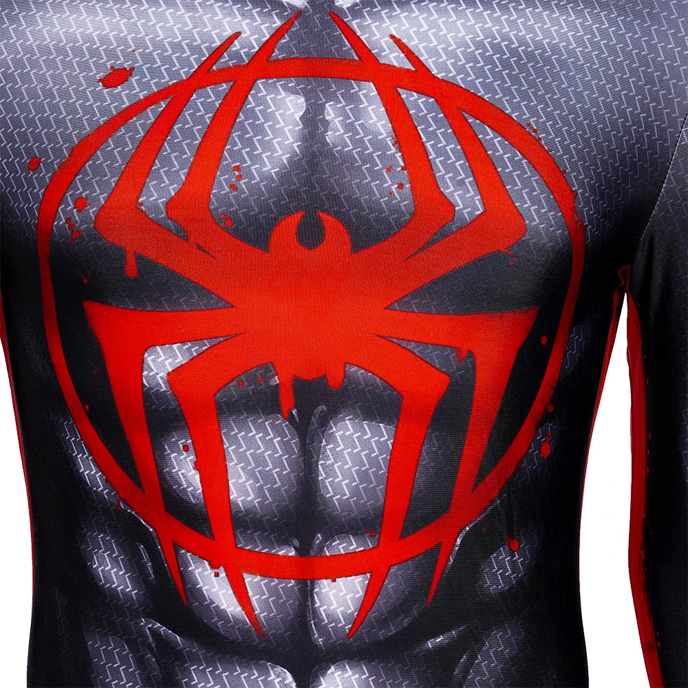 OneHeroSuits Spiderman Across The Spider-Verse Cosplay Costumes Black Spider Bodysuit