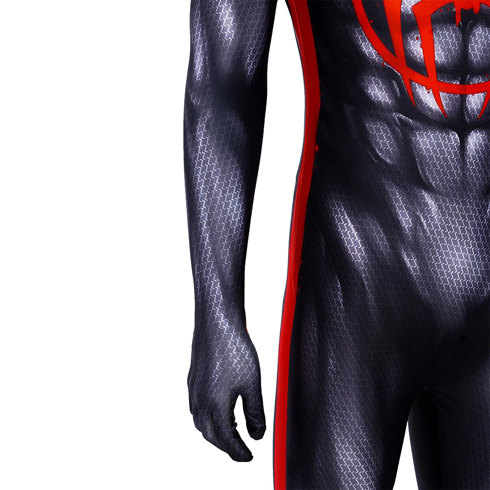 OneHeroSuits Spiderman Across The Spider-Verse Cosplay Costumes Black Spider Bodysuit
