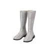 OneHeroSuits Moon Knight Cosplay Boots White Leather Shoes Costumes
