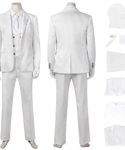OneHeroSuits Moon Knight Cosplay Costumes White Suits