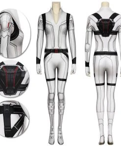 1herosuits Natasha Romanoff Spandex White Cosplay Costumes Black Widow 3D Printed Cosplay Suit