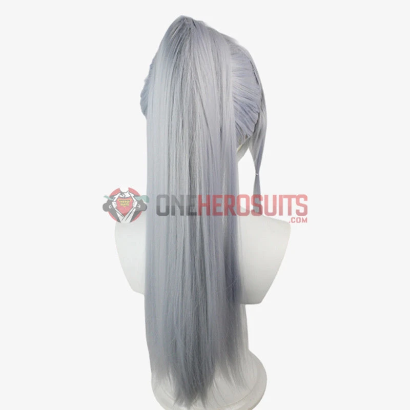 OneHeroSuits Costumes Genshin Impact Ayaka Kamisato Cosplay Wig