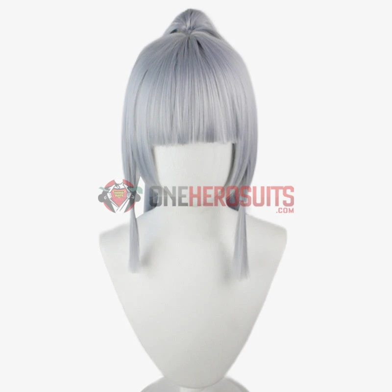 OneHeroSuits Costumes Genshin Impact Ayaka Kamisato Cosplay Wig