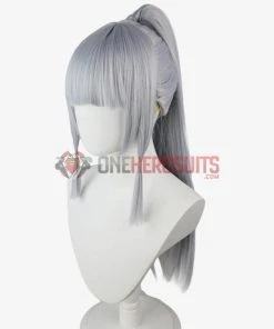 OneHeroSuits Costumes Genshin Impact Ayaka Kamisato Cosplay Wig