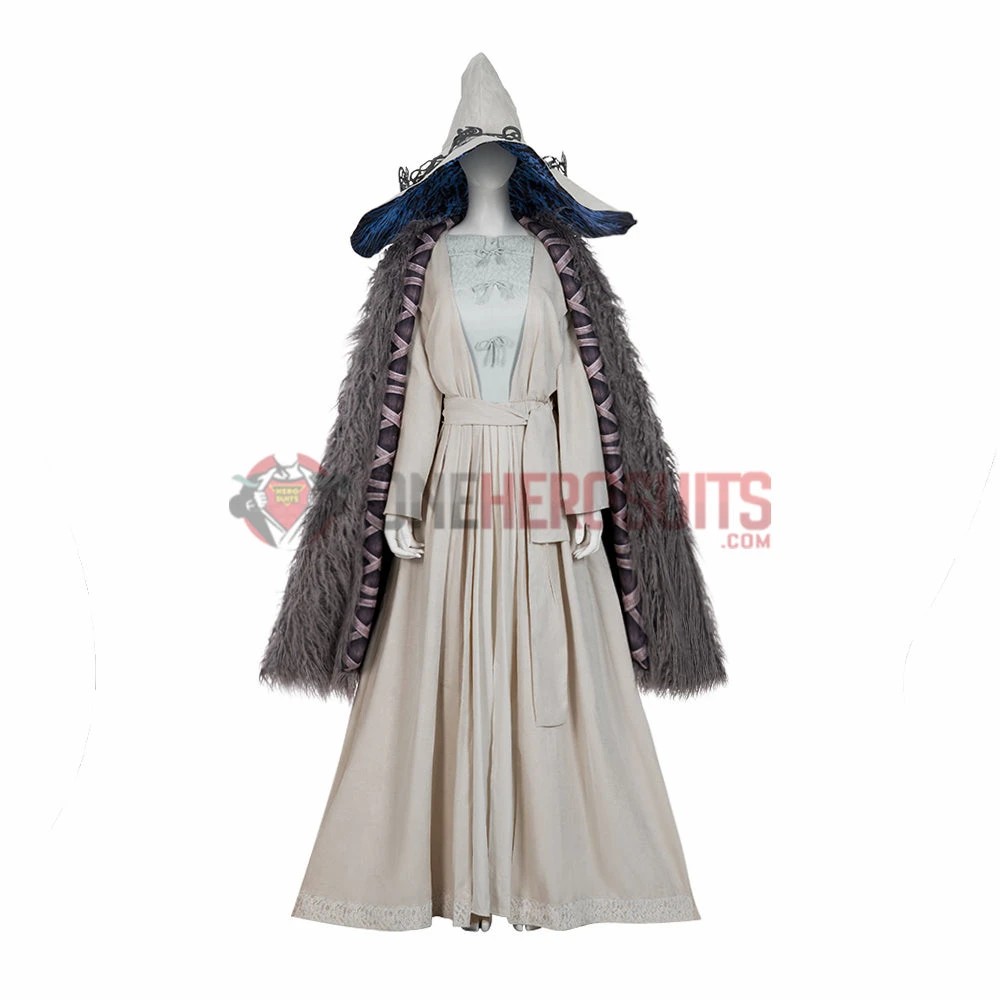OneHeroSuits Elden Ring Ranni Cosplay Costumes With Hat Halloween Dress Up Suit