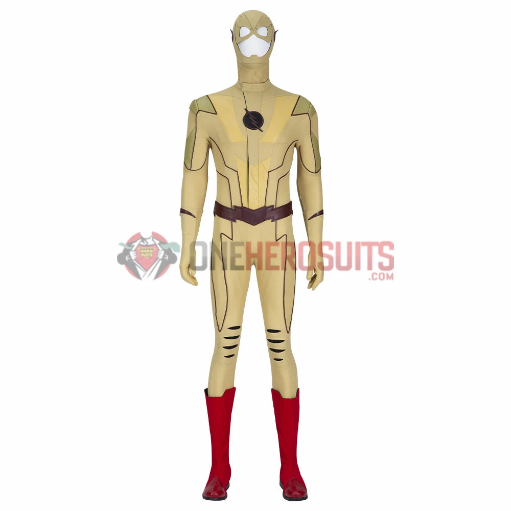 OneHeroSuits Reverse-Flash Cosplay Costumes Eobard Thawne Top Level Suits