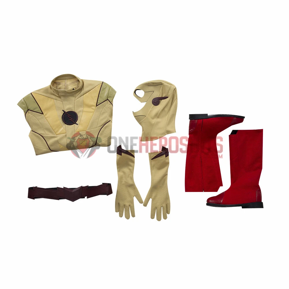 OneHeroSuits Reverse-Flash Cosplay Costumes Eobard Thawne Top Level Suits