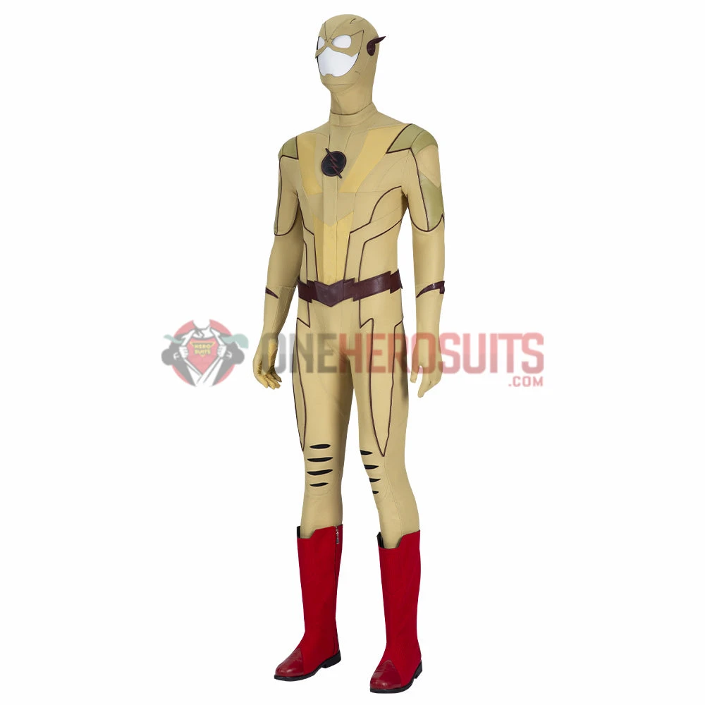 OneHeroSuits Reverse-Flash Cosplay Costumes Eobard Thawne Top Level Suits