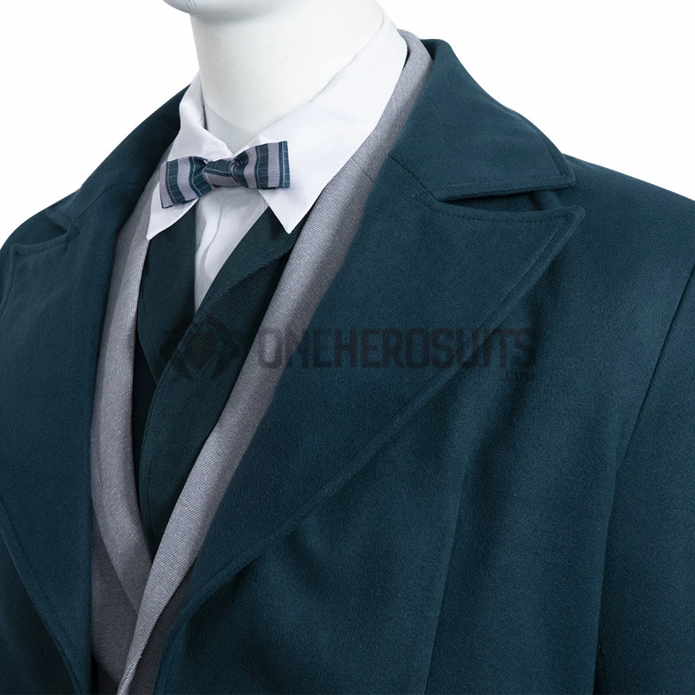 OneHeroSuits Fantastic Beasts 2 Cosplay Costumes Newt Scamander Top Level Suits
