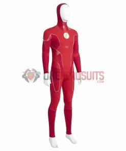 OneHeroSuits The Flash S8 Barry Allen Cosplay Costumes With Golden Boots