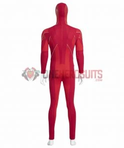 OneHeroSuits The Flash S8 Barry Allen Cosplay Costumes With Golden Boots